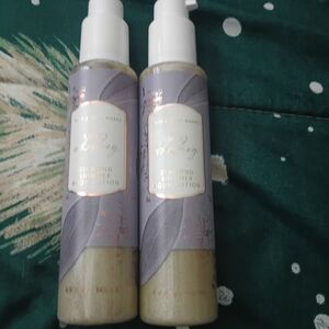 Bath & Body Works Sweet Whiskey Shimmer Lotion - Purple and Gold